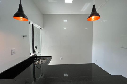 Cozinha de casa à venda com 3 quartos, 89m² em Céu Azul, Belo Horizonte
