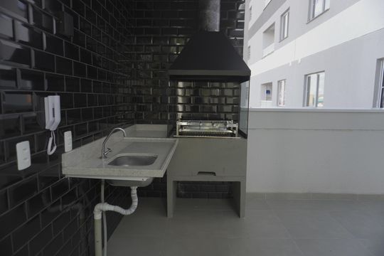 Área comum - Churrasqueira de apartamento para alugar com 2 quartos, 34m² em Itaquera, São Paulo