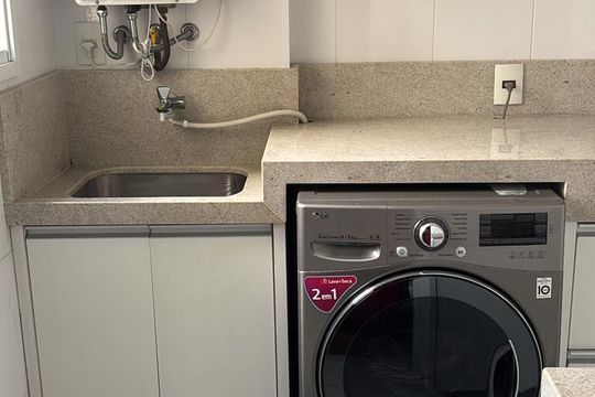 Área de Serviço de apartamento à venda com 3 quartos, 154m² em Jardim Flor da Montanha, Guarulhos