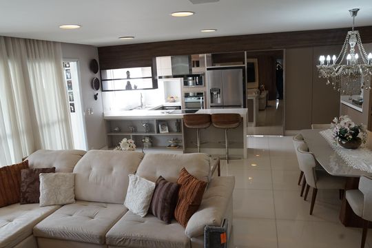 Sala de Jantar de apartamento à venda com 3 quartos, 154m² em Jardim Flor da Montanha, Guarulhos