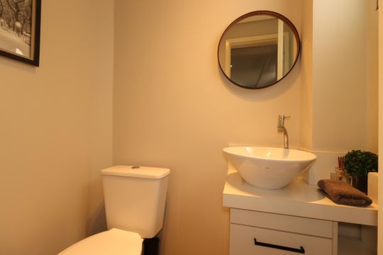 Lavabo de casa de condomínio à venda com 2 quartos, 97m² em Vila Eldizia, Santo André