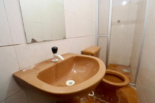 Banheiro de casa para alugar com 1 quarto, 35m² em Itapuã, Salvador