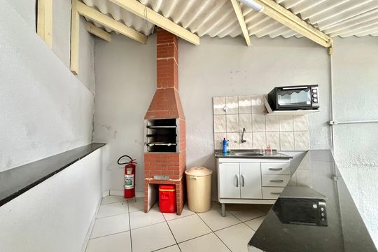 Área comum - Churrasqueira de apartamento à venda com 1 quarto, 59m² em Jabaquara, São Paulo