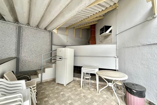 Área comum - Churrasqueira de apartamento à venda com 1 quarto, 59m² em Jabaquara, São Paulo
