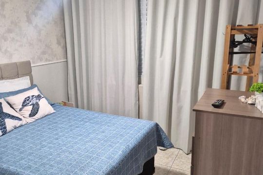 Quarto de apartamento para alugar com 1 quarto, 48m² em Vila Tupi, Praia Grande