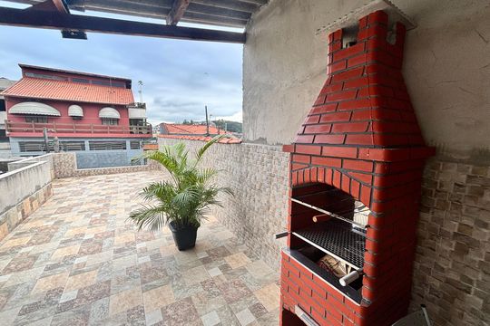 Varanda de casa à venda com 2 quartos, 100m² em Vila Progresso, Santo André