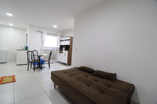 Sala de apartamento para alugar com 2 quartos, 56m² em Chácaras Tubalina E Quartel, Uberlândia