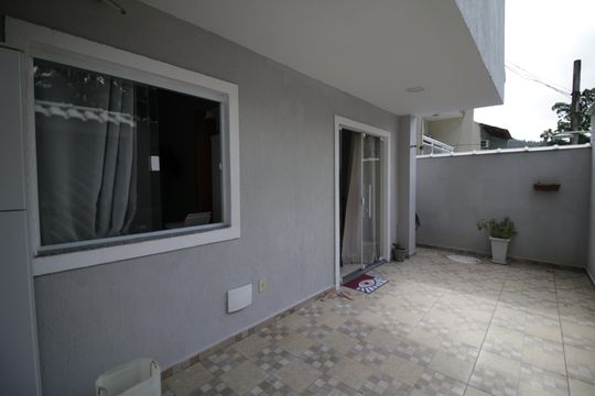 Quintal de casa de condomínio à venda com 2 quartos, 170m² em Taquara, Rio de Janeiro