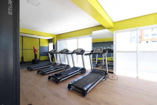 Área comum - Academia de apartamento para alugar com 2 quartos, 43m² em Vila Centenario, São Paulo