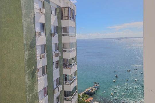 Vista da Sacada de apartamento para alugar com 1 quarto, 63m² em Campo Grande, Salvador