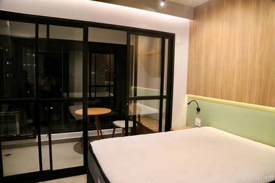 Studio de kitnet/studio para alugar com 1 quarto, 25m² em Brooklin, São Paulo