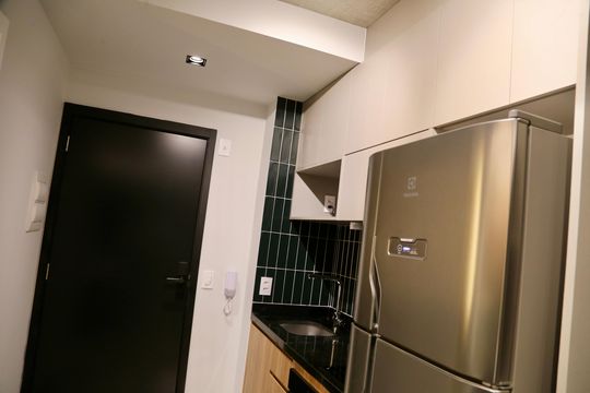 Studio de kitnet/studio para alugar com 1 quarto, 25m² em Brooklin, São Paulo