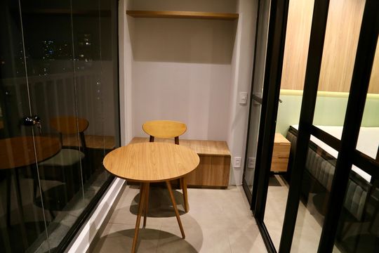 Studio de kitnet/studio para alugar com 1 quarto, 25m² em Brooklin, São Paulo