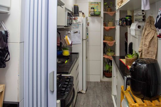 Área de Serviço de apartamento à venda com 2 quartos, 44m² em Canhema, Diadema