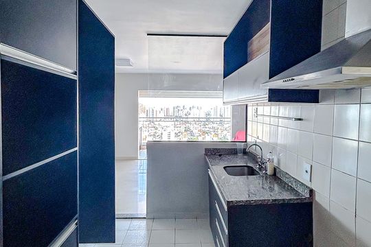 Cozinha de apartamento para alugar com 3 quartos, 119m² em Vila Carrão, São Paulo
