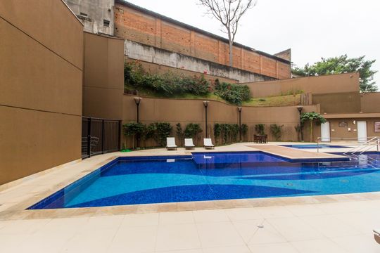 Área comum - Piscina de apartamento à venda com 2 quartos, 87m² em Jardim Tupanci, Barueri