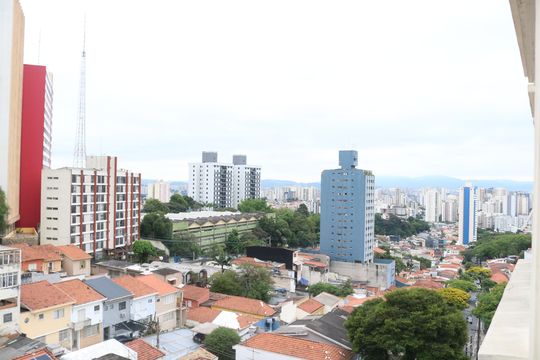 Vista Sala de apartamento à venda com 2 quartos, 87m² em Vila Anglo Brasileira, São Paulo