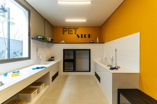 Espaço Pet de kitnet/studio à venda com 1 quarto, 24m² em Consolação, São Paulo