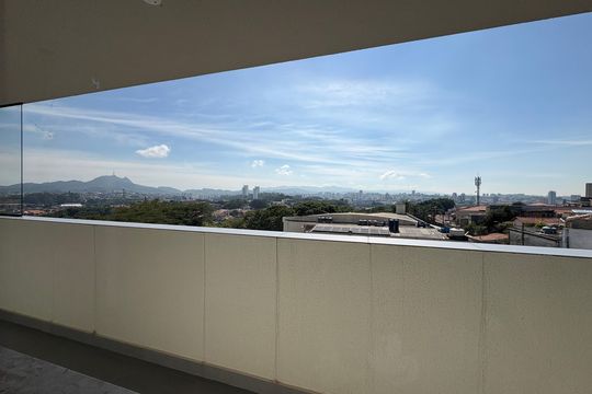 Vista da Sala de apartamento à venda com 1 quarto, 38m² em Vila dos Remedios, São Paulo