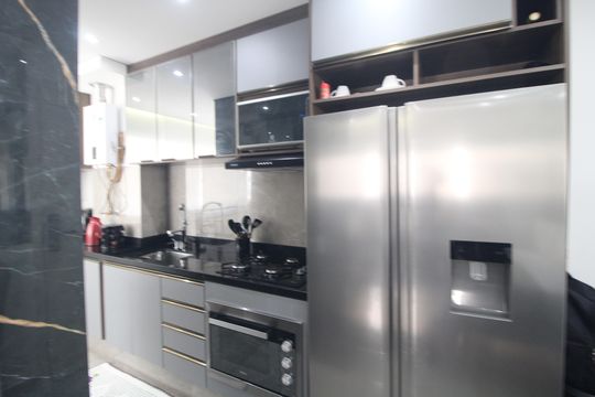 Cozinha de apartamento à venda com 2 quartos, 42m² em Vila Socorro, São Paulo