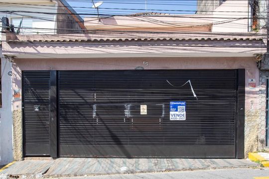 Fachada de casa à venda com 3 quartos, 145m² em Campanário, Diadema