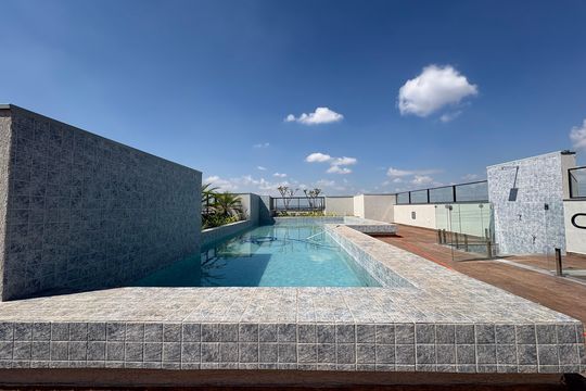 Piscina de apartamento para alugar com 1 quarto, 34m² em Santa Luzia, Ribeirão Preto