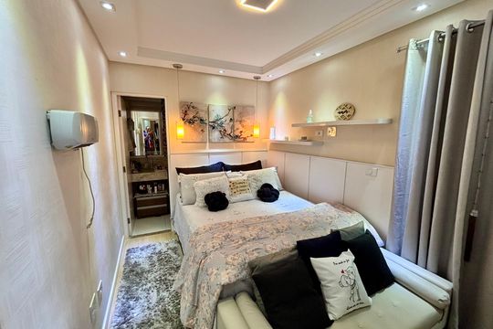 Quarto 1 de apartamento à venda com 2 quartos, 56m² em Jardim Brasilia, São Paulo