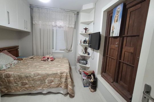Quarto de apartamento à venda com 1 quarto, 45m² em Centro, Canoas