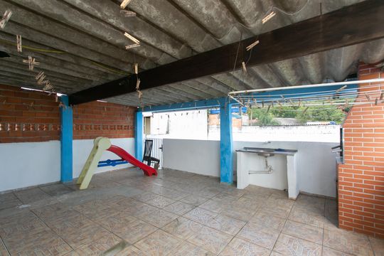 Área comum - Churrasqueira de casa à venda com 3 quartos, 160m² em Cidade Tiradentes, São Paulo