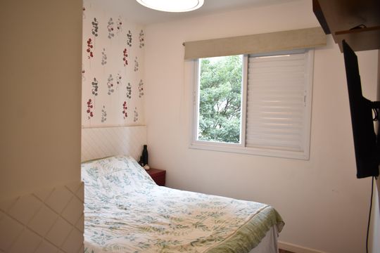 Suíte de apartamento à venda com 2 quartos, 69m² em Chácara Inglesa, São Paulo