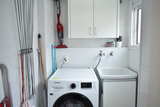 Área de Serviço de apartamento à venda com 2 quartos, 69m² em Chácara Inglesa, São Paulo