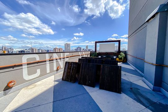 Área comum de kitnet/studio para alugar com 1 quarto, 16m² em Vila Mariana, São Paulo