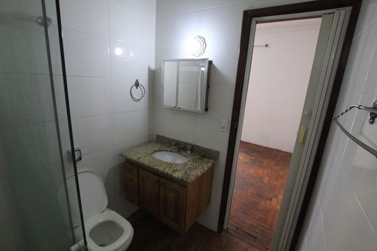 Banheiro da Suíte de apartamento à venda com 3 quartos, 93m² em Ipiranga, São Paulo