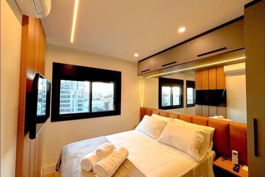 Quarto de apartamento para alugar com 1 quarto, 29m² em Boa Vista, Porto Alegre