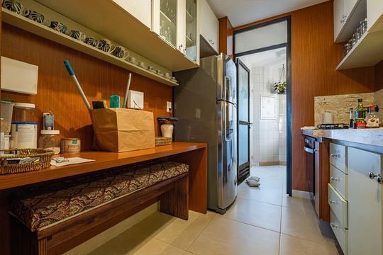Cozinha de apartamento à venda com 3 quartos, 78m² em Sumaré, São Paulo