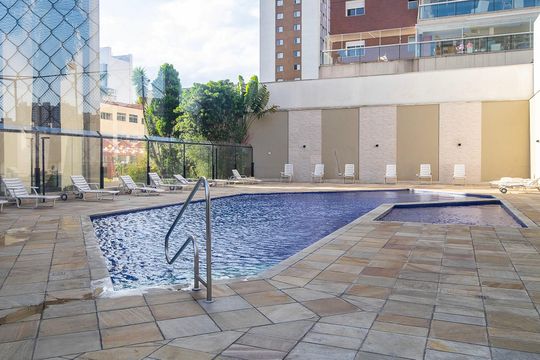 Piscina de apartamento à venda com 3 quartos, 78m² em Sumaré, São Paulo