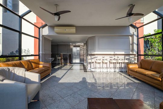 Salão de Festas de apartamento à venda com 3 quartos, 78m² em Sumaré, São Paulo