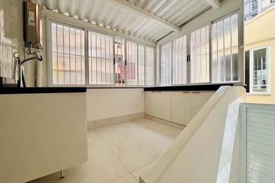 Área de serviço de apartamento à venda com 4 quartos, 135m² em Copacabana, Rio de Janeiro
