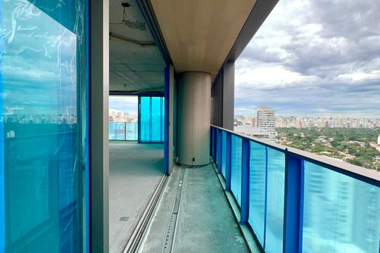 Varanda de apartamento à venda com 3 quartos, 233m² em Jardim Paulistano, São Paulo