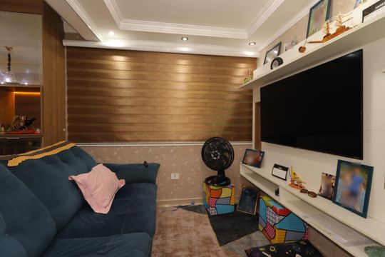 Sala de apartamento para alugar com 1 quarto, 163m² em Parque das Nações, Santo André