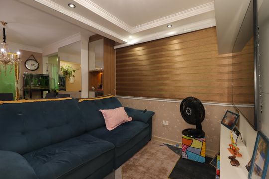 Sala de apartamento para alugar com 1 quarto, 163m² em Parque das Nações, Santo André