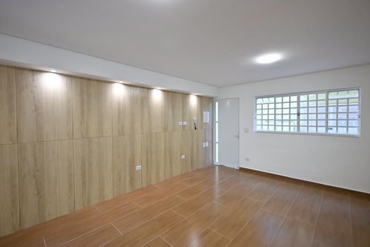 Sala de casa para alugar com 2 quartos, 118m² em Super Quadra Morumbi, São Paulo