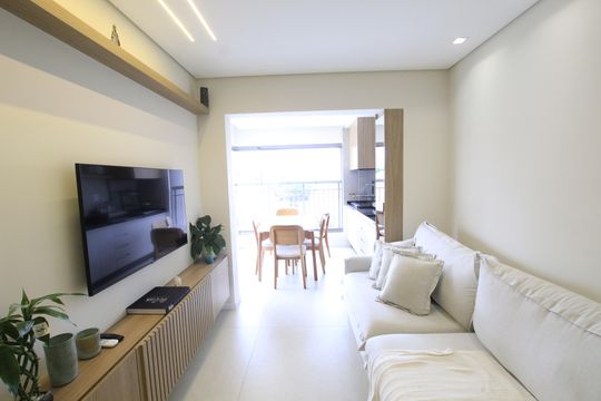 Sala de apartamento à venda com 2 quartos, 60m² em Ipiranga, São Paulo