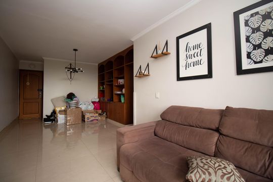 Sala de apartamento para alugar com 3 quartos, 99m² em Aos 4, Brasília