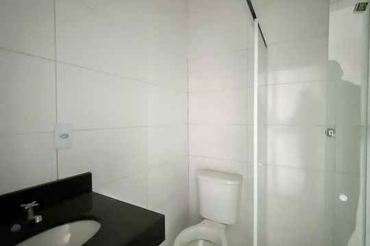 Banheiro de apartamento para alugar com 2 quartos, 42m² em Vila Sao Francisco, São Paulo