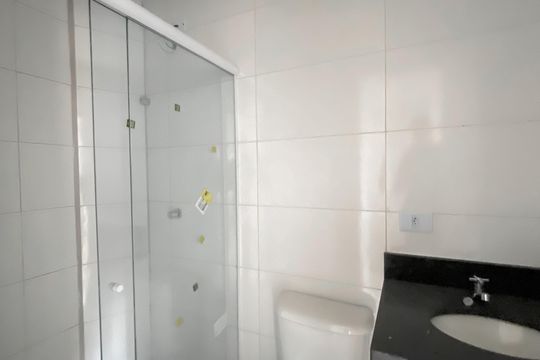 Banheiro de apartamento para alugar com 2 quartos, 40m² em Vila Sao Francisco, São Paulo