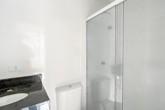 Banheiro de apartamento para alugar com 2 quartos, 40m² em Vila Sao Francisco, São Paulo