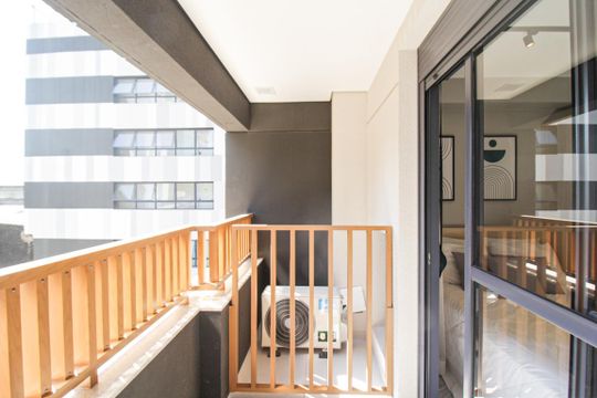 Sacada de kitnet/studio à venda com 1 quarto, 23m² em Vila Clementino, São Paulo