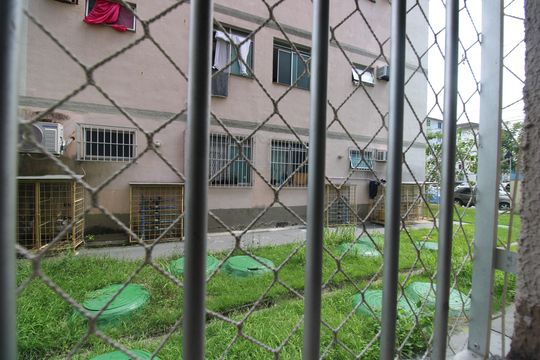 Área de serviço - Vista de apartamento à venda com 2 quartos, 45m² em Jacarepaguá, Rio de Janeiro