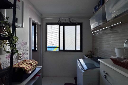 Cozinha e Área de Serviço de apartamento à venda com 3 quartos, 112m² em Recreio dos Bandeirantes, Rio de Janeiro